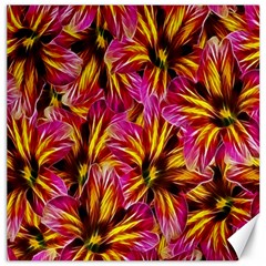 Floral Pattern Background Seamless Canvas 12  X 12   by Nexatart