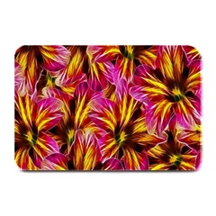 Floral Pattern Background Seamless Plate Mats by Nexatart