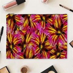 Floral Pattern Background Seamless Cosmetic Bag (xl) by Nexatart