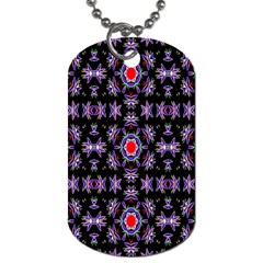 Digital Computer Graphic Seamless Wallpaper Dog Tag (one Side) by Nexatart