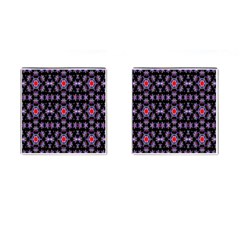 Digital Computer Graphic Seamless Wallpaper Cufflinks (square) by Nexatart