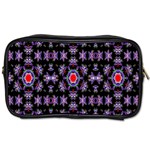 Digital Computer Graphic Seamless Wallpaper Toiletries Bags 2-Side Front