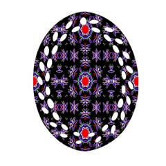 Digital Computer Graphic Seamless Wallpaper Ornament (oval Filigree) by Nexatart