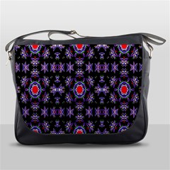 Digital Computer Graphic Seamless Wallpaper Messenger Bags by Nexatart