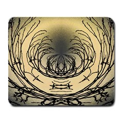 Atmospheric Black Branches Abstract Large Mousepads by Nexatart