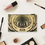 Atmospheric Black Branches Abstract Cosmetic Bag (Small)  Back