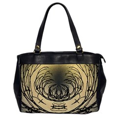 Atmospheric Black Branches Abstract Office Handbags by Nexatart