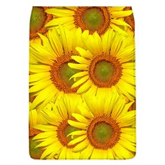 Sunflowers Background Wallpaper Pattern Flap Covers (l)  by Nexatart