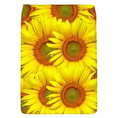 Sunflowers Background Wallpaper Pattern Flap Covers (s)  by Nexatart