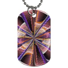 Background Image With Wheel Of Fortune Dog Tag (one Side) by Nexatart