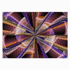 Background Image With Wheel Of Fortune Large Glasses Cloth (2-side) by Nexatart