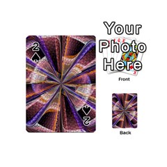 Background Image With Wheel Of Fortune Playing Cards 54 (mini) 