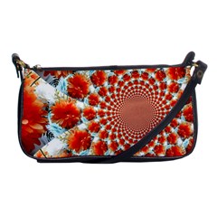 Stylish Background With Flowers Shoulder Clutch Bags by Nexatart