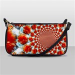 Stylish Background With Flowers Shoulder Clutch Bags Front