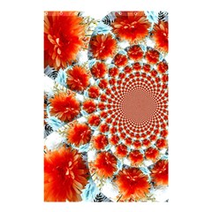 Stylish Background With Flowers Shower Curtain 48  X 72  (small)  by Nexatart