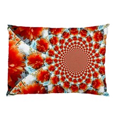 Stylish Background With Flowers Pillow Case (two Sides) by Nexatart