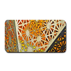 Abstract Starburst Background Wallpaper Of Metal Starburst Decoration With Orange And Yellow Back Medium Bar Mats by Nexatart