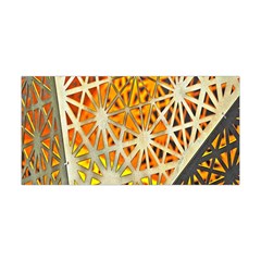 Abstract Starburst Background Wallpaper Of Metal Starburst Decoration With Orange And Yellow Back Yoga Headband by Nexatart