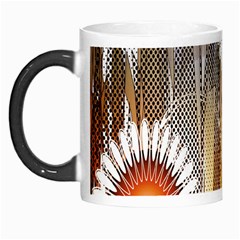 Floral Abstract Pattern Background Morph Mugs by Nexatart