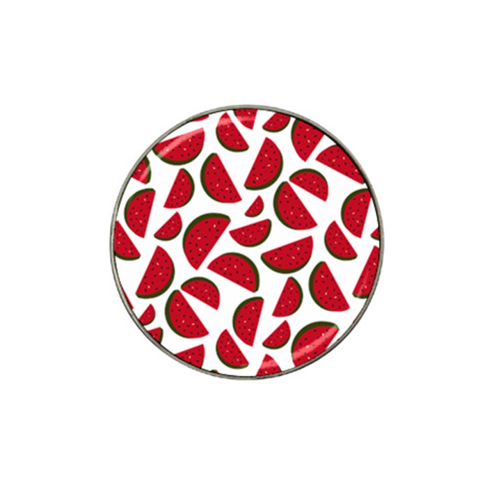 Fruit Watermelon Seamless Pattern Hat Clip Ball Marker (10 pack)