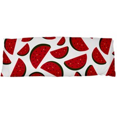 Fruit Watermelon Seamless Pattern Body Pillow Case Dakimakura (two Sides) by Nexatart