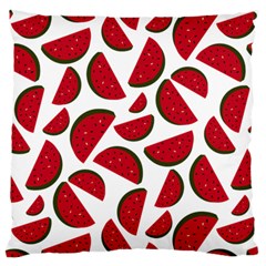 Fruit Watermelon Seamless Pattern Standard Flano Cushion Case (one Side) by Nexatart