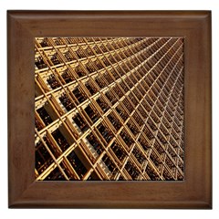 Construction Site Rusty Frames Making A Construction Site Abstract Framed Tiles by Nexatart