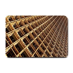 Construction Site Rusty Frames Making A Construction Site Abstract Small Doormat  by Nexatart