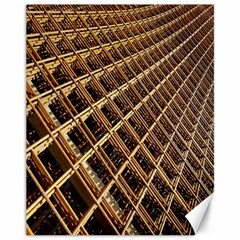 Construction Site Rusty Frames Making A Construction Site Abstract Canvas 11  X 14   by Nexatart