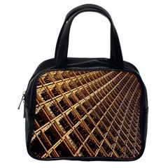 Construction Site Rusty Frames Making A Construction Site Abstract Classic Handbags (one Side) by Nexatart