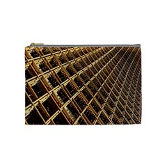 Construction Site Rusty Frames Making A Construction Site Abstract Cosmetic Bag (medium)  by Nexatart