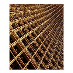 Construction Site Rusty Frames Making A Construction Site Abstract Shower Curtain 60  X 72  (medium)  by Nexatart