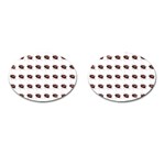 Insect Pattern Cufflinks (Oval) Front(Pair)