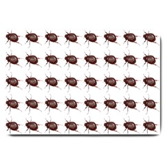 Insect Pattern Large Doormat  by Nexatart