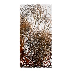 Digitally Painted Colourful Winter Branches Illustration Shower Curtain 36  X 72  (stall)  by Nexatart