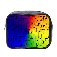 A Creative Colorful Background Mini Toiletries Bag 2-side by Nexatart