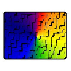 A Creative Colorful Background Fleece Blanket (small) by Nexatart