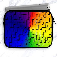 A Creative Colorful Background Apple Ipad 2/3/4 Zipper Cases by Nexatart