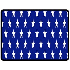 Starry Header Fleece Blanket (large)  by Nexatart