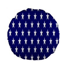 Starry Header Standard 15  Premium Flano Round Cushions by Nexatart