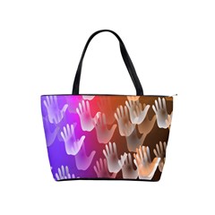 Clipart Hands Background Pattern Shoulder Handbags by Nexatart