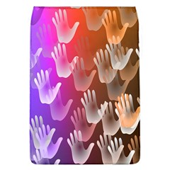 Clipart Hands Background Pattern Flap Covers (l)  by Nexatart