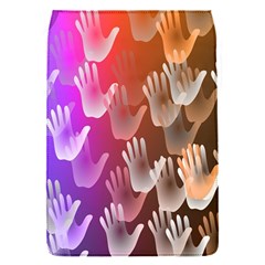 Clipart Hands Background Pattern Flap Covers (s)  by Nexatart