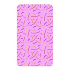 Confetti Background Pattern Pink Purple Yellow On Pink Background Memory Card Reader by Nexatart