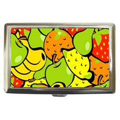 Digitally Created Funky Fruit Wallpaper Cigarette Money Cases by Nexatart