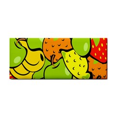 Digitally Created Funky Fruit Wallpaper Cosmetic Storage Cases by Nexatart