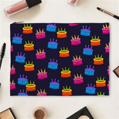 A Tilable Birthday Cake Party Background Cosmetic Bag (xl) by Nexatart