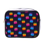 A Tilable Birthday Cake Party Background Mini Toiletries Bags Front