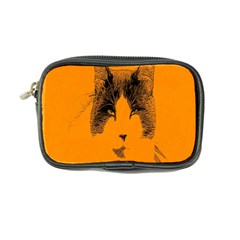 Cat Graphic Art Coin Purse by Nexatart