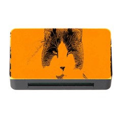 Cat Graphic Art Memory Card Reader With Cf by Nexatart